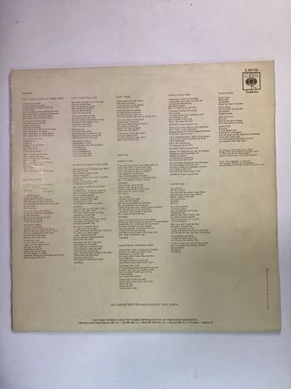 Paul Simon Still Crazy After All These Years LP