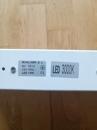 Lámpara de pared luz bidireccional