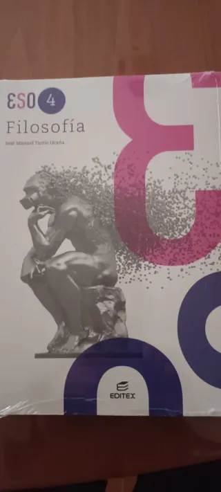 Libro de texto de filosofía de 4 de Eso