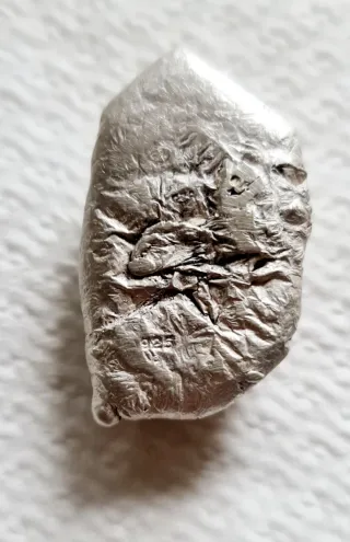 Pepita de Plata de Ley 41.3g