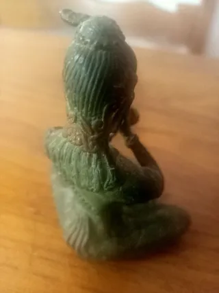 Antica statuetta in bronzo