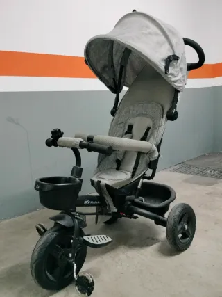 Triciclo Kinderkraft Gris Retiro por paterna