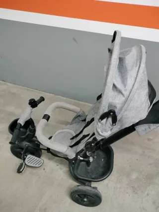 Triciclo Kinderkraft Gris Retiro por paterna