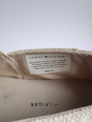 Alpargatas Tommy Hilfiger Beige