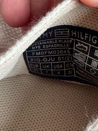 Alpargatas Tommy Hilfiger Beige