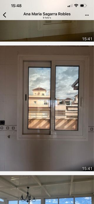 Ventana corredera aluminio