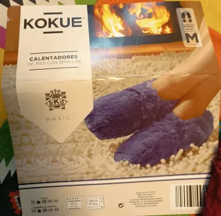 Calentadores de pies Kokue con semillas