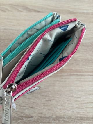 Cartera Privata Gris Acolchada