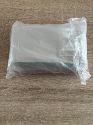 Cartera Privata Gris Acolchada