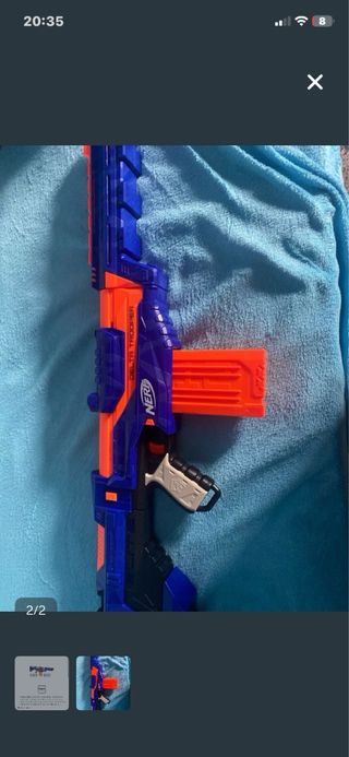 Nerf Delta Trooper + 150 dardos y diana