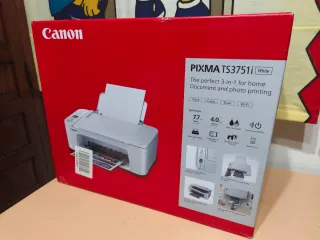 Impresora Canon PIXMA TS3751i WiFi Blanca
