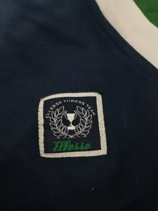 Ellesse Vintage Track Jacket Blue Red Retro size M