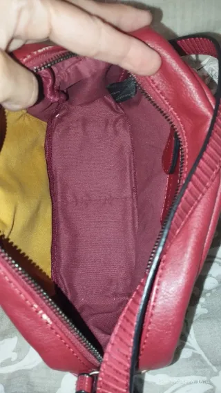 Bolso bandolera Volum rojo