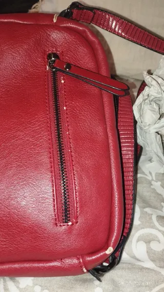 Bolso bandolera Volum rojo