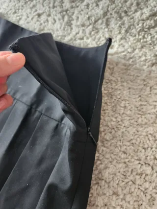 Falda mini Mango negra