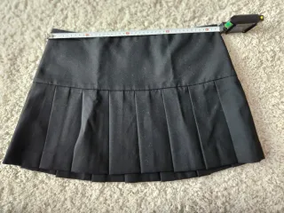 Falda mini Mango negra