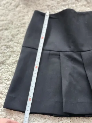 Falda mini Mango negra