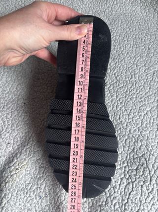 Botines negros piel cordones plataforma