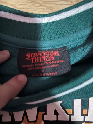 Sudadera Hawkins Tigers Stranger Things