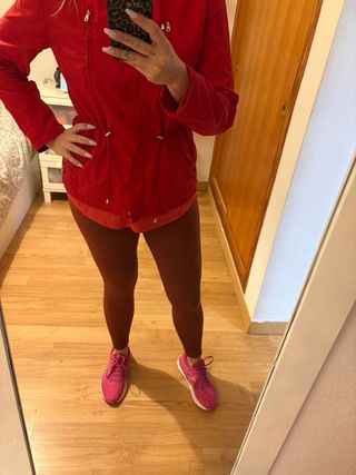 Chaqueta Zara Roja
