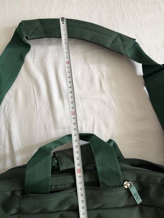 Mochila / maletín Adolfo Domínguez verde