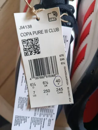 Zapatillas Adidas Blancas y Rojas