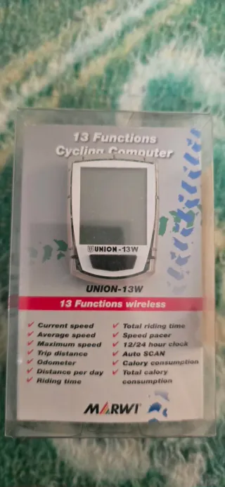 Cuenta kilometros Ciclocomputador Marwi Union-13W