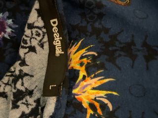 Primaveral Vestido  Estampado Talla L