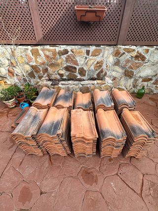 Tejas Borja mixta envejecida