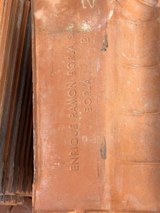 Tejas Borja mixta envejecida