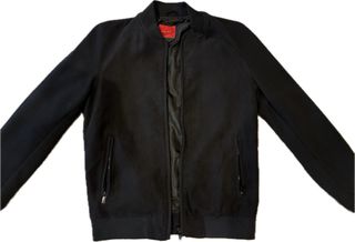 Chaqueta Zara Hombre Negra