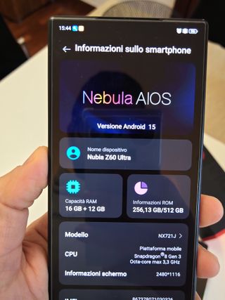 Nubia Z60 Ultra 16GB 512GB