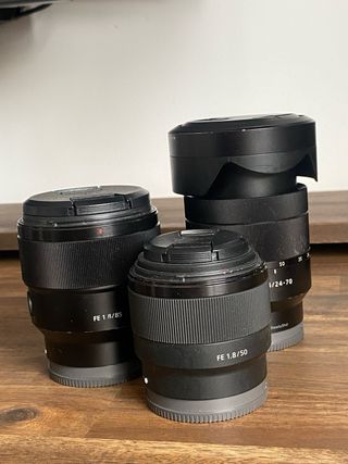 Sony A7 II Full Frame + 3 Lentes