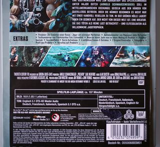 Predator Steelbook Blu-ray 4K