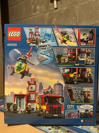 Sellados lote LEGO City 60320 y 60330