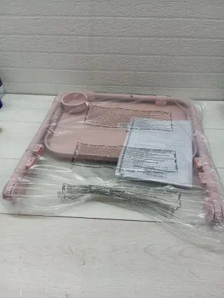 Mesa plegable ajustable para TV color Pink o rosa