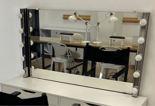 Lámpara LEDSJÖ pared acero inoxidable