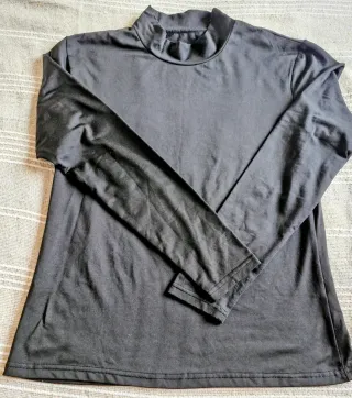 Jersey Térmico Negro Manga Larga