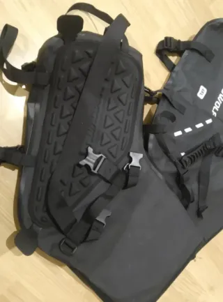 Alforjas Moto Motowolf 48L Negras