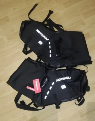 Alforjas Moto Motowolf 48L Negras