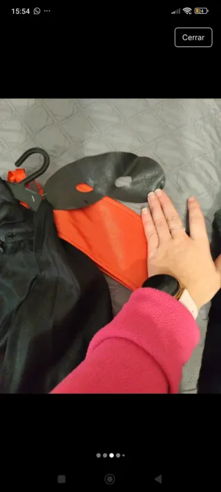 Disfraz niño Zorro 3-4 años