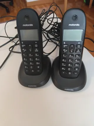 Dúo Teléfonos Inalámbricos Motorola