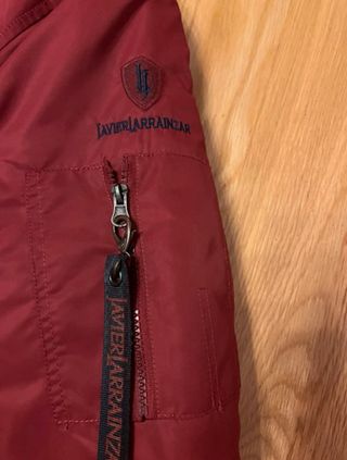 Cazadora Bomber Javier Larrainzar Roja