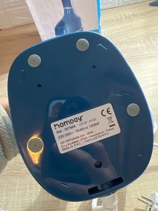 Plancha de vapor Homday