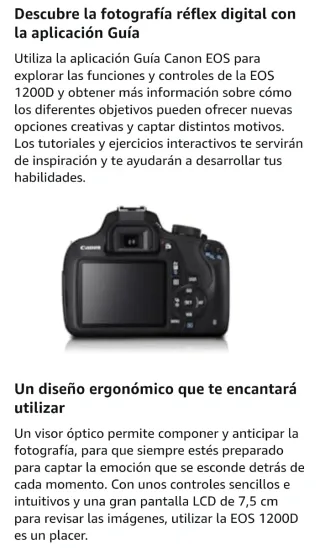 Kit. Canon EOS 1200D