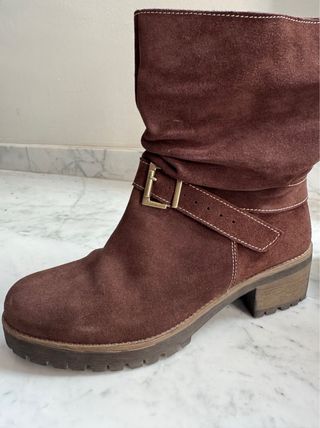 Botines Dilav Shoes Mujer Talla 40 Marrones