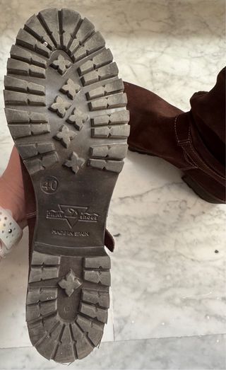 Botines Dilav Shoes Mujer Talla 40 Marrones