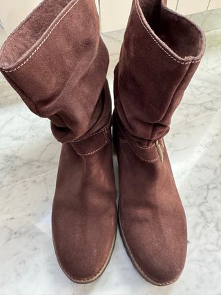 Botines Dilav Shoes Mujer Talla 40 Marrones