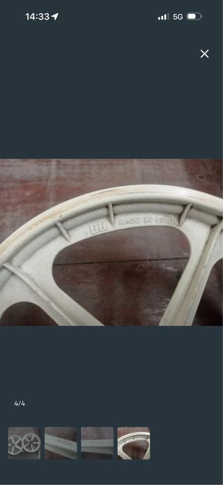 Ruedas de plástico 16” BMX