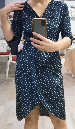 Vestido azul del Zara
